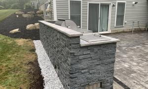 Photo of Lurncrete outdoor kitchen concept