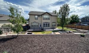 Photo of a outdoor landscape project. 