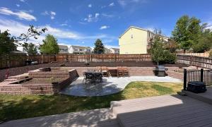 Photo of a outdoor landscape project. 
