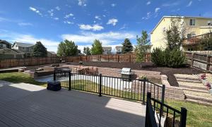 Photo of a outdoor landscape project. 