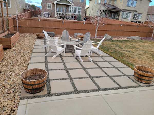 Photo of outdoor seating area.